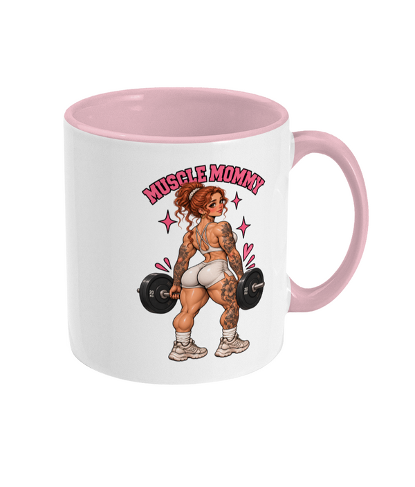 Astrid Muscle Mommy Mug – Funny Weightlifting Mug for Women, Gym Girl Gift for Her