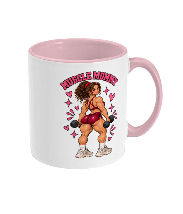 Ruby Muscle Mommy Mug – Funny Gym Mug for Women, Christmas Gym Girl Gift for Her